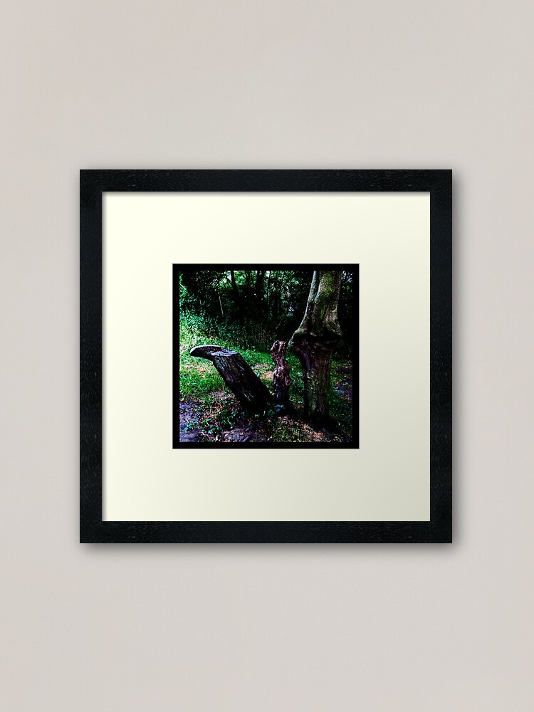 Alternate view of Mummy Tree Baby Tree Framed Art Print