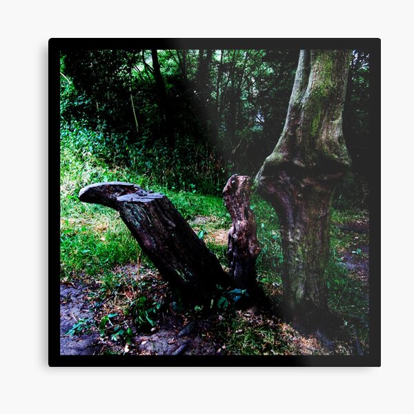Mummy Tree Baby Tree Metal Print