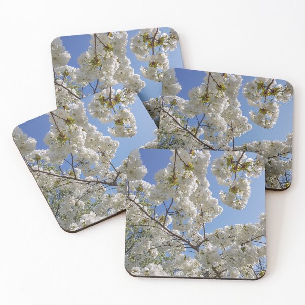 Item preview, White Cherry Blossom Trees in Kew Gardens 2019 designed and sold by ellenhenry.