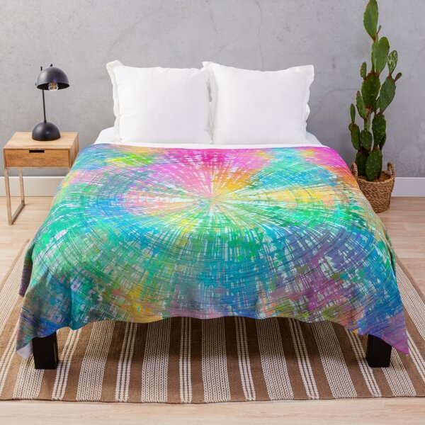 Item preview, Summer Colors Tie-Dye - Circles of Pink, Purple, Blue designed and sold by Sapphire-X.