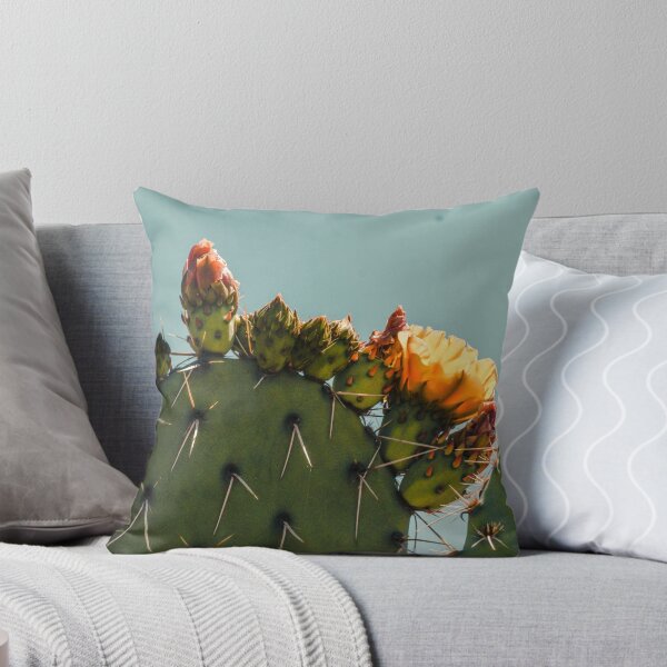 Item preview, Blooming prickly pear cactus  designed and sold by laurelstreed.