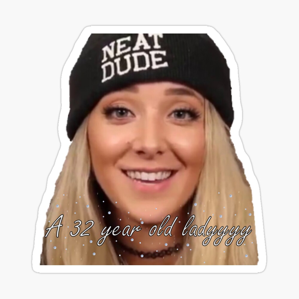 Jenna Marbles - 32 Year Old Lady  Greeting Card for Sale by adanw13 |  Redbubble