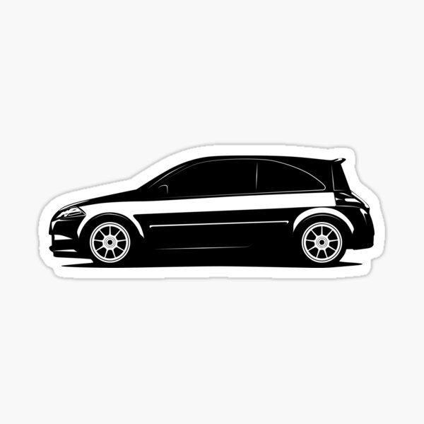 Stickers Autocollants Renault Sport Megane 3 RS TROPHY-R 275 Parechoc Front  Bumper