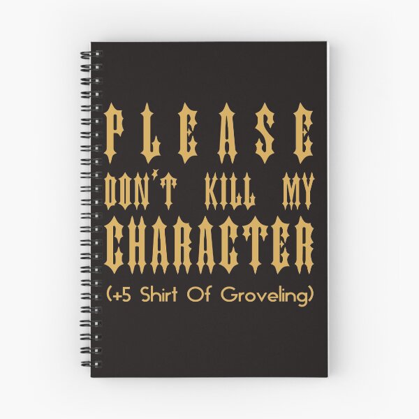 Item preview, Please don't kill my character designed and sold by WorldOfTeesUSA.