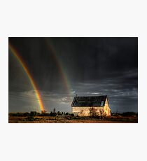 Rainbow Shed Photographic Print