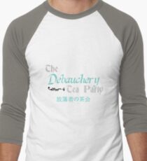 Debauchery Tea Party Men's Baseball ¾ T-Shirt