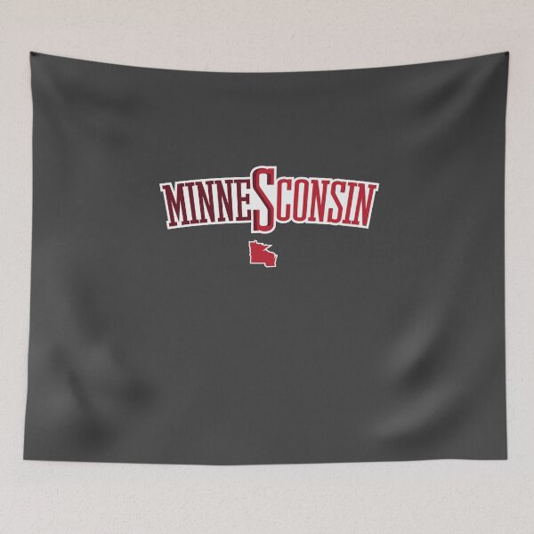 Item preview, Minnesota Wisconsin Mashup Minnesconsin Typographic designed and sold by gstrehlow2011.