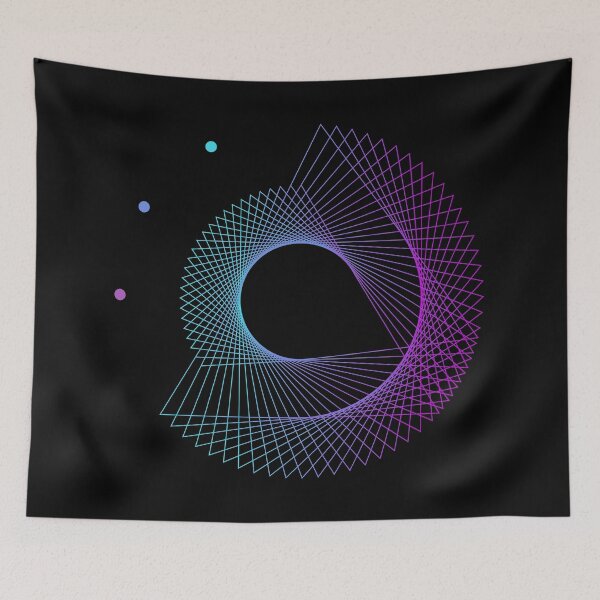 Item preview, Abstract Line Art Geometry designed and sold by BluePlanet.