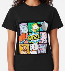 tie dye t shirt bt21