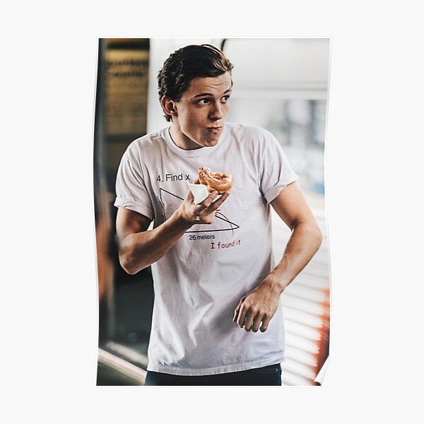 "Tom Holland" Poster For Sale By Artinfandoms | Redbubble