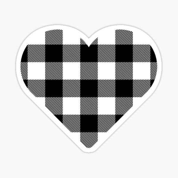 Lumberjack - White/Black Sticker