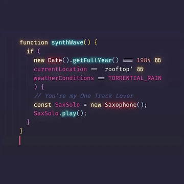 Artwork thumbnail, Synthwave 80's function code  by ApparelFactory