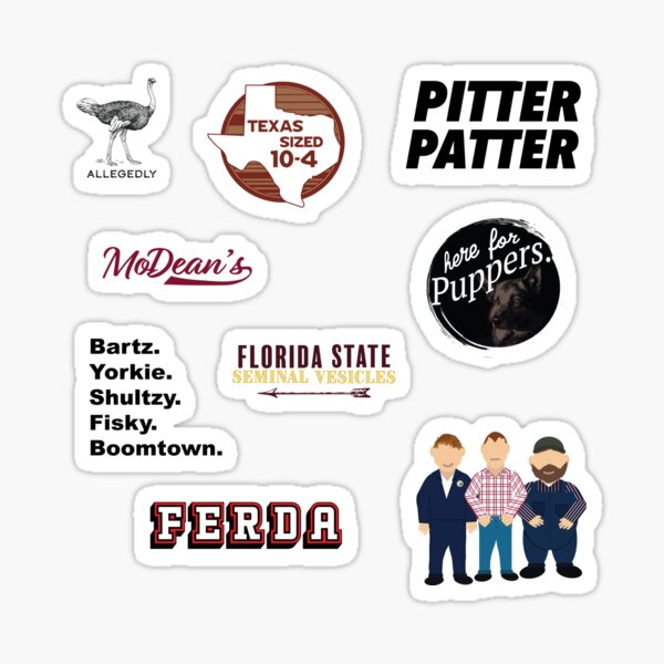 Ultimate Letterkenny Sticker Pack and Sock Bonanza Sticker