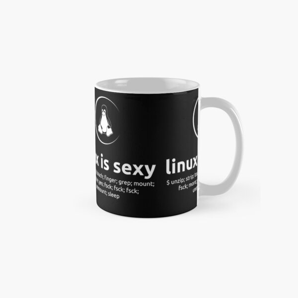 Item preview, Linux es sexy designed and sold by ApparelFactory.