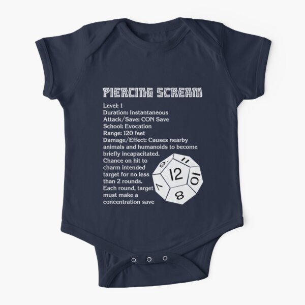 d&d baby onesie