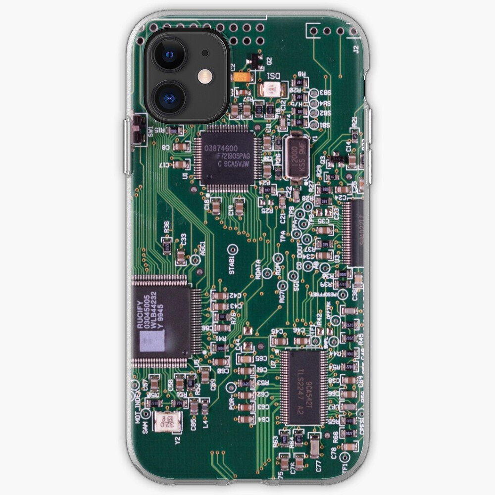 "Circuit Board" iPhone Case for Sale by xSpacePiratex Redbubble