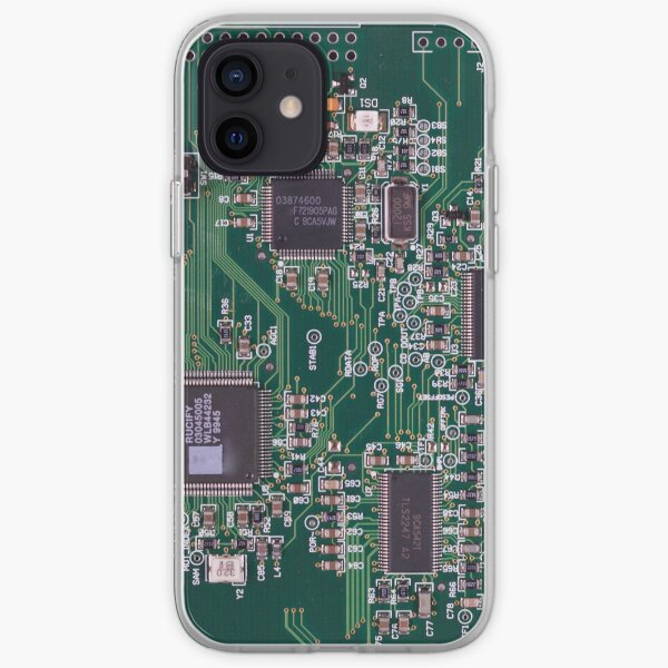 Circuit Board iPhone Soft Case