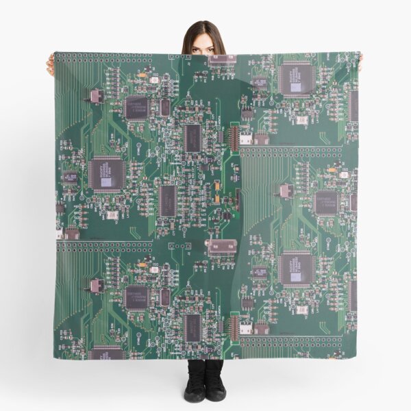 Circuit Board Scarf