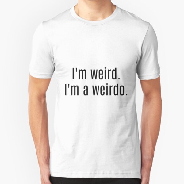 I'm Not Weird I'm Limited Edition Strange Crazy Quirky Funny Mens V-neck T-shirt