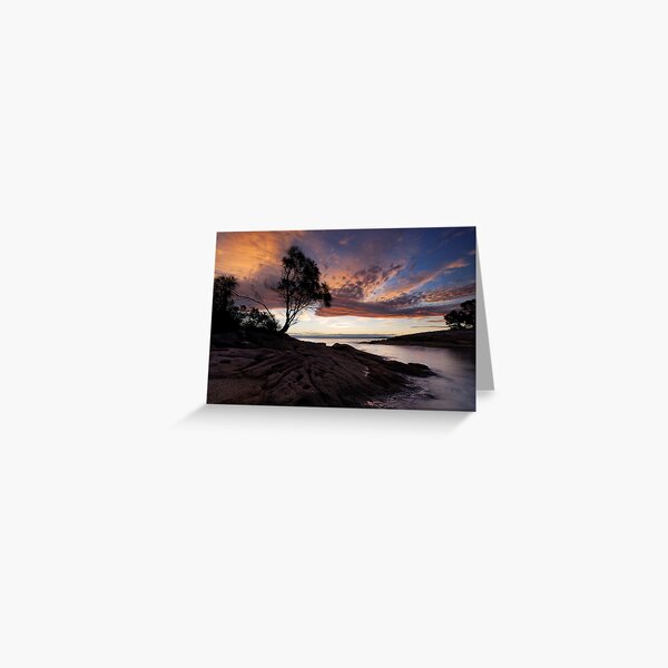 Days End in Honeymoon Greeting Card