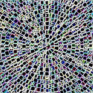 Artwork thumbnail, Neon Catherine Wheel by RJBPhotoDesign