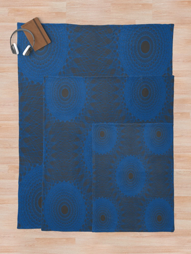 Thumbnail 5 of 6, Throw Blanket, Algorithm designed and sold by MindTravel.