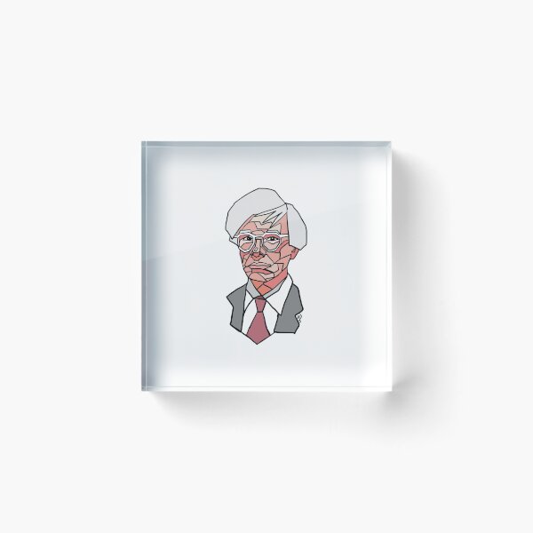 Item preview, Geometric Portrait - Andy Warhol designed and sold by Macallan Durkin.