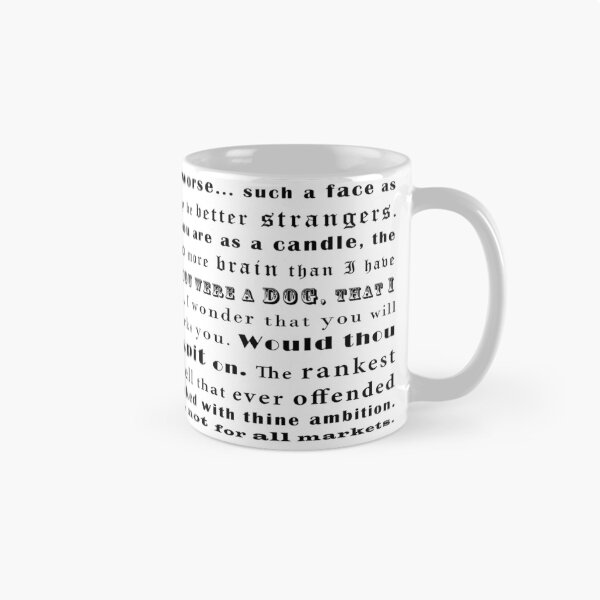 Item preview, Shakespeare's Insults #2 - A General Offense! designed and sold by IdeaJones.