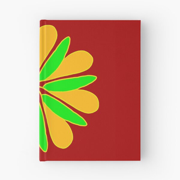Item preview, Yellow and green motifs on a red background designed and sold by Tony  Ruther.