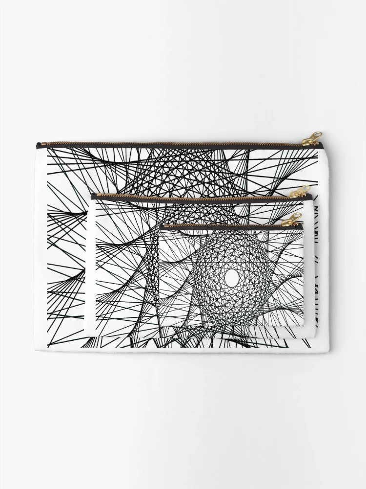 Thumbnail 2 of 4, Zipper Pouch, Algorithm designed and sold by MindTravel.