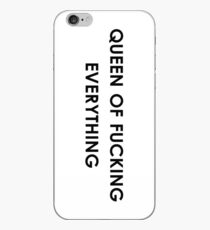 queen of fucking everything iPhone Case