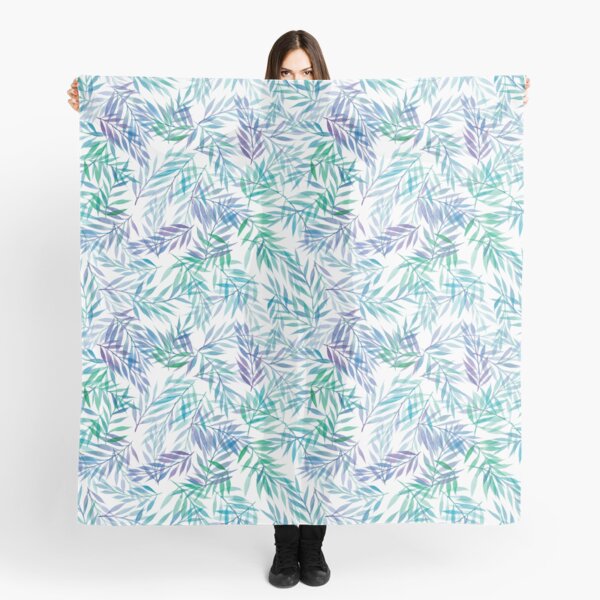 Item preview, Watercolour Ferns | Original Green and Purple designed and sold by lovelettered.