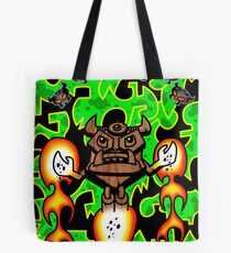 Tiki Defeats CO2 Devils Tote Bag
