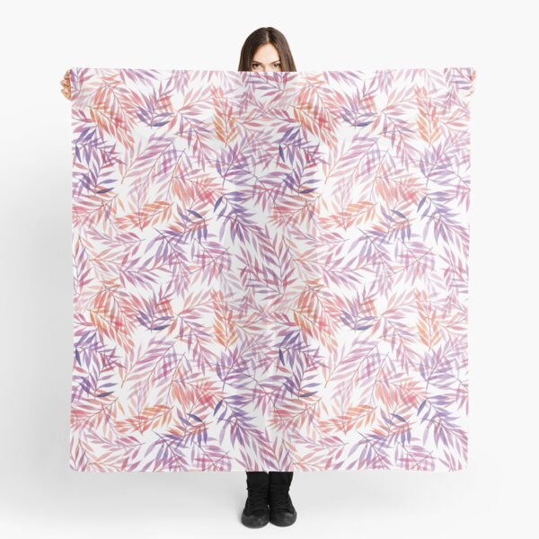 Item preview, Watercolour Ferns | Orange and Purple designed and sold by lovelettered.