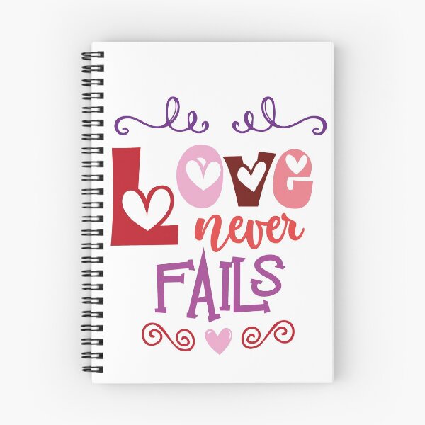 Item preview, Love never fails designed and sold by SVDesignatVasil.