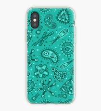 Microbes - Green iPhone Case