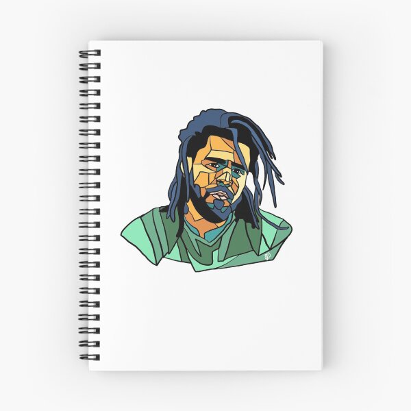 Item preview, Geometric Portrait - J Cole designed and sold by Macallan Durkin.