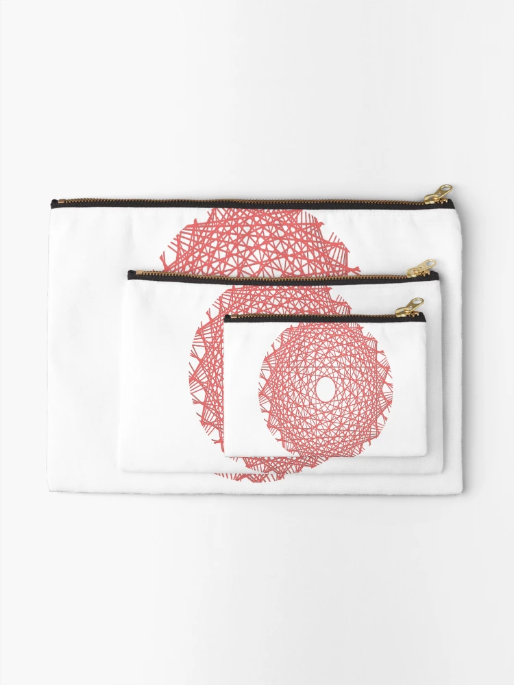 Thumbnail 2 of 4, Zipper Pouch, Algorithm designed and sold by MindTravel.