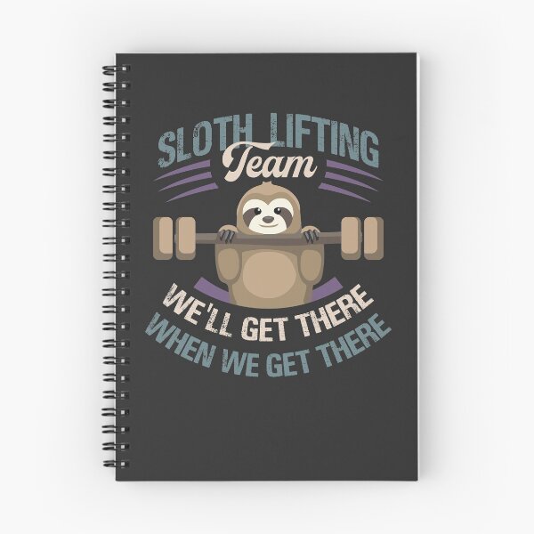 Item preview, Sloth Lifting Team We'll get there when we get there designed and sold by fermo.