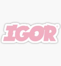 Kopie von Tyler dem Schöpfer Igor Album Pink Logo Merch Sticker