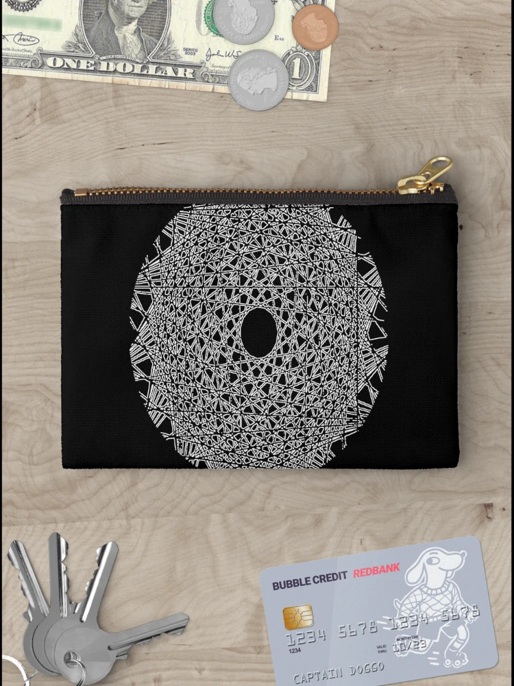 Thumbnail 3 of 4, Zipper Pouch, Algorithm designed and sold by MindTravel.