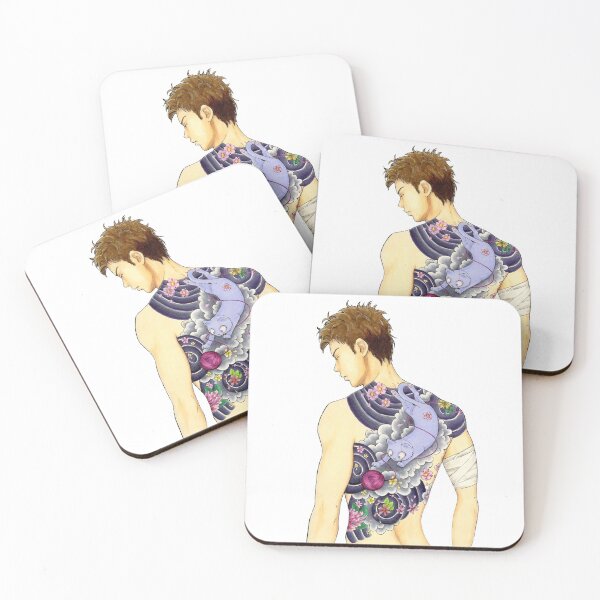 Item preview, Yakuza and tattoo kitten designed and sold by chidori.
