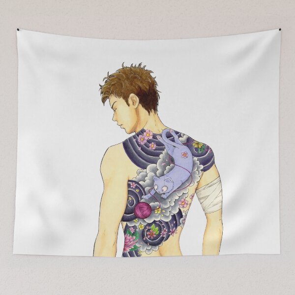 Item preview, Yakuza and tattoo kitten designed and sold by chidori.