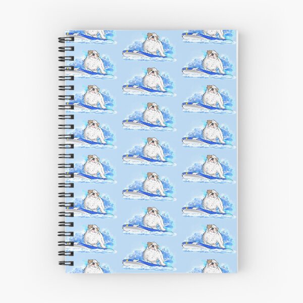 Item preview, Betsy, surfin Bulldog designed and sold by ArtisticBulldog.