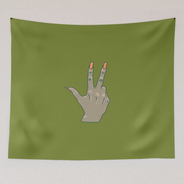 Item preview, 3 - Three - Acrylic Nails ASL designed and sold by Madison Cowles Serna.
