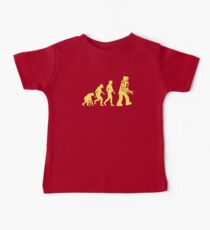Sheldon Robot Evolution Baby Tee