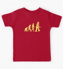 Sheldon Robot Evolution Kinder T-Shirt