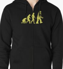 Sheldon Robot Evolution Zipped Hoodie