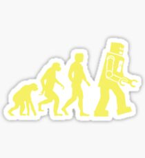 Sheldon Robot Evolution Sticker