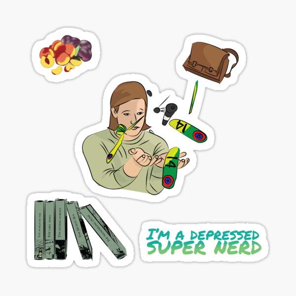 Quentin Coldwater Sticker Set Sticker